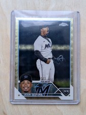 Marketplace image: 2023 Topps Chrome MLB Sapphire Edition #399 Jean Segura Superfractor 1/1