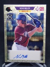 Marketplace image: NOAH MILLER 2021 Leaf Pro Set SUPERFRACTOR  XRC AUTO #1/1 Dodgers LOT of 4