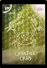 Marketplace image: 2026 Topps Chrome Veefriends Chalkboard Creative Crab SuperFractor 1/1 1:69059