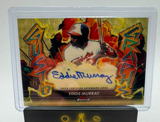 Marketplace image: 2026 Topps Finest Eddie Murray Orioles Gusto Graphs Superfractor Auto 1/1