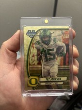 Marketplace image: 2024 Bowman University Chrome Tez Johnson #171 SuperFractor /1 (RC)