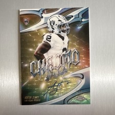Marketplace image: Super Fractor  one of one 🔥🔥Ashton Jeanty RC Auto. 2025 Topps Chrome 1/1