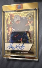 Marketplace image: Abbey Murphy Leaf Metal On Card Auto 1 Of 1 Superfractor