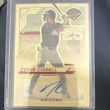Marketplace image: 2025 Panini Prospect Edition  Tytus Cissell Superfractor 1/1 Auto