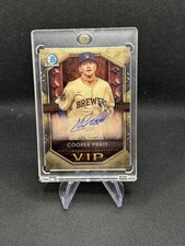 Marketplace image: 🔥2025 Bowman Chrome COOPER PRATT RC  VIP 1/1 SUPERFRACTOR 🔥