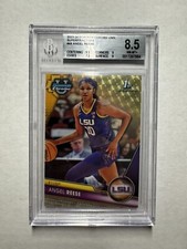 Marketplace image: Angel Reese 2023-24 Bowman Chrome University #49 1st Rookie RC Superfractor 1/1