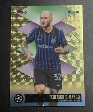 Marketplace image: 2025-26 TOPPS FINEST UEFA UCC Frederico Dimarco SUPERFRACTOR 1/1 Inter Milan