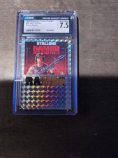Marketplace image: 2024 Keepsake Edition Rambo superfractor Relic 1/1 John Rambo #63