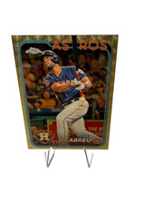 Marketplace image: Jose Abreu 2024 Topps Chrome Gold Superfractor /1 #410 Astros