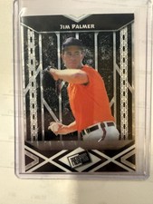 Marketplace image: 2025 Leaf Press Pass HOF Jim Palmer - SSP Vinyl Superfractor Proof Card #d 1/1