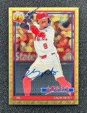 Marketplace image: 2026 Topps Series 2 Silver Pack Zach Neto 1/1 Superfractor Auto