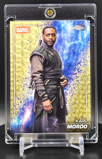 Marketplace image: 2025 TOPPS CHROME MARVEL STUDIOS KARL MORDO 1/1 SNAP VARIATION SUPERFRACTOR