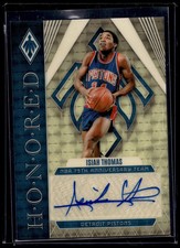 Marketplace image: 2024 Panini Phoenix Honored Isiah Thomas Superfractor 1/1 Auto #H-ITH