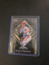 Marketplace image: 2026 LEAF BASEBALL NATION DIAMOND STUDS SETH HERNANDEZ GOLD Superfractor 1/1