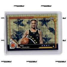 Marketplace image: 2025 Topps Chrome McDonald's A/A - #63 Mia Pauldo Rookie 1/1 SUPERFRACTOR