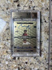 Marketplace image: 2018 Leaf Dual Auto Superfractor 1/1 Carli Lloyd Brandi Chastain BGS 9.5/10