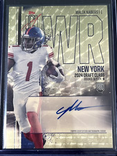 Marketplace image: Malik Nabers 2024 Topps Signature Class Superfractor 1/1 PURE GOLD ROOKIE AUTO
