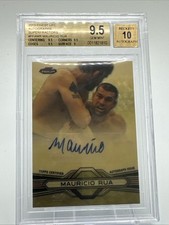 Marketplace image: Mauricio Rua 2013 Finest Superfractor 1/1 Auto BGS-9.5 UFC-S563