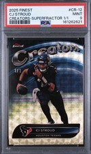 Marketplace image: Topps Finest Football 2025, PSA 9: C.J. Stroud Houston Texans Superfractor 1/1
