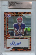 Marketplace image: 2022 Leaf Metal Cade Klubnik 1/1 Prismatic Tiger Auto Proof RC Superfractor