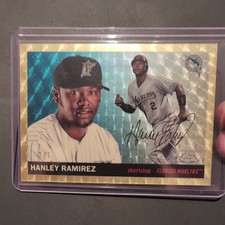 Marketplace image: Topps 2025 Chrome Platinum Hanley Ramírez Superfractor  1/1 Marlins