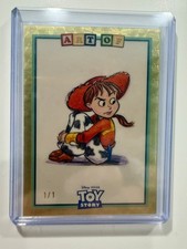 Marketplace image: Topps 2025 Toy Story 30 Years Art Of Jessie ART-8 SuperFractor 1/1 Card