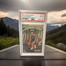 Marketplace image: Topps 2025-26 Chrome Youthquake SuperFractor 1/1 #YQ-2 Harper PSA 8