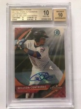 Marketplace image: 2016 Willson Contreras bowman chrome Superfractor 1/1 10 Pristine RARE