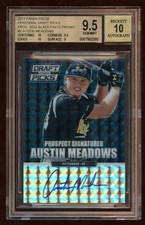 Marketplace image: BGS 9.5 AUSTIN MEADOWS 1/1 RC AUTO PANINI PRIZM BLACK SUPERFRACTOR  AMAZING 1/1