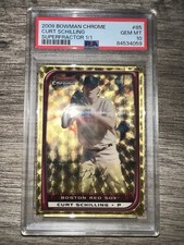 Marketplace image: Curt Schilling PSA 10 2008 Bowman Chrome Superfractor 1/1