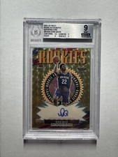 Marketplace image: Derik Queen 2025-26 Topps Finest Rookies Superfractor Rookie RC Auto 1/1 BGS 9