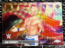 Marketplace image: 2026 TOPPS CHROME WWE JOE HENDRY HELIX RC *1/1* SUPERFRACTOR SSSP CASE HIT