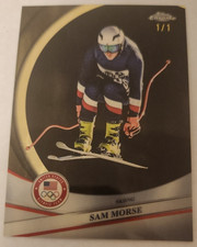 Marketplace image: Sam Morse 2026 Chrome Winter Olympics Superfractor 1/1