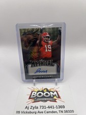 Marketplace image: 2025 Leaf Mythical #M-JW2 Superfractor Auto Justin Williams 1/1