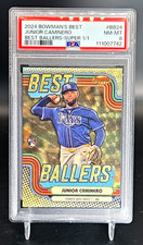 Marketplace image: 2024 Bowman's Best Junior Caminero Ballers Superfractor 1/1 RC Rookie SP SSP