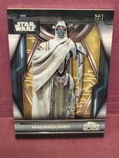 Marketplace image: 2026 Star Wars Smugglers Outpost Droid Shadowbox Superfractor Magnaguard 1/1