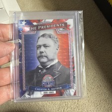 Marketplace image: 2026 Leaf President's Day THE PRESIDENTS Chester Arthur 1/1 SUPERFRACTOR 🌎0517