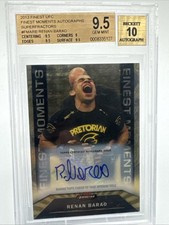 Marketplace image: Renan Barao 2013 Finest Moments Auto Superfractor 1/1 BGS-9.5 UFC- 543