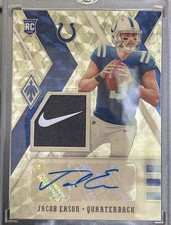 Marketplace image: 2020 Phoenix Jacob Eason RC SUPERFRACTOR 1/1 Nike Patch Auto