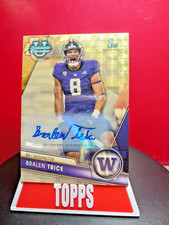 Marketplace image: 2023 Topps Bowman Chrome 1st🔥Bralen Trice Auto🔥Superfractor  1/1 🔥THREE KINGS
