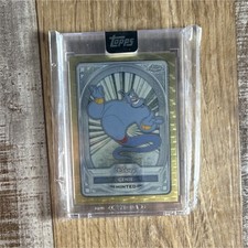 Marketplace image: Topps Chrome Minted 2025 Superfractor Disney Aladdin Genie Trading Card #115