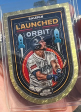 Marketplace image: 2025 Topps Cosmic Chrome - Cal Raleigh - Launched into Orbit SUPERFRACTOR 1/1 💎