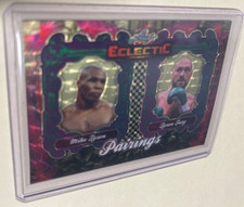 Marketplace image: #1/1 MIKE TYSON FURY ECLECTIC SUPERFRACTOR VINYL GOLD CIRCLES TRUE 1/1 w/PROOF !