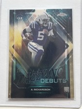 Marketplace image: 2023 Topps Composite Anthony Richardson #DD3 Dazzling Debuts RC 1/1 Superfractor