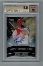 Marketplace image: BRYCE HARPER 2016 Bowman’s Best SUPERFRACTOR Autograph AUTO BGS 9.5 1/1 Super