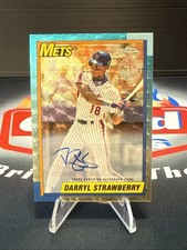 Marketplace image: 2025 Topps CHROME Update DARRYL STRAWBERRY 1/1 Superfractor Silver Pack Mets