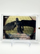 Marketplace image: CAPTAIN AMERICA 1/1 SUPERFRACTOR 2025 Topps Chrome Marvel Brave New World 1 OF 1