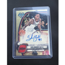 Marketplace image: 2025 Bowman Chrome Solomon Ball Superfractor 1/1 Auto