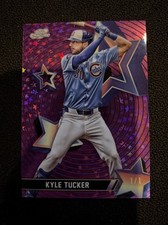 Marketplace image: 2025 Topps Chrome Cosmic Kyle Tucker Superfractor 1/1