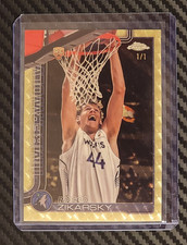 Marketplace image: 2025-26 Topps Chrome Rookie RC Rocco Zikarsky 296 SUPERFRACTOR 1/1 One of One !!
